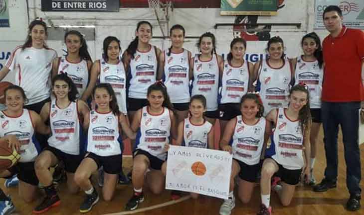 Por el título. El Sub 14 femenino de Belgrano de Oliveros jugará el hexagonal final.