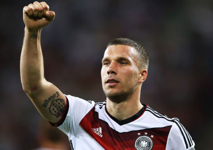 Lukas Podolski se retiró de la selección alemana de fútbol – Diario El  Ciudadano y la Región