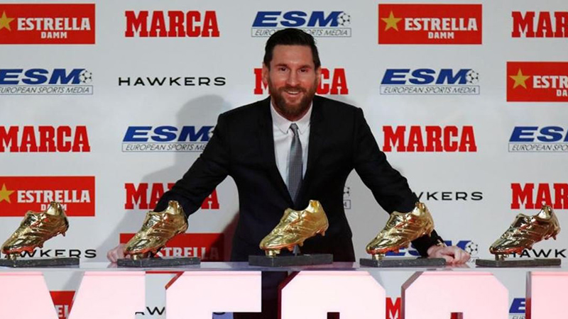 oficial Gato de salto Mentalmente Messi ya tiene 5 Botas de Oro: “No me esperaba todo esto cuando arranqué” –  Diario El Ciudadano y la Región