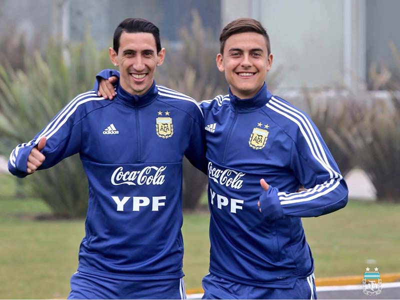 El Ángel y la Joya ya se entrenan en Ezeiza con la selección, que espera a  Messi – Diario El Ciudadano y la Región