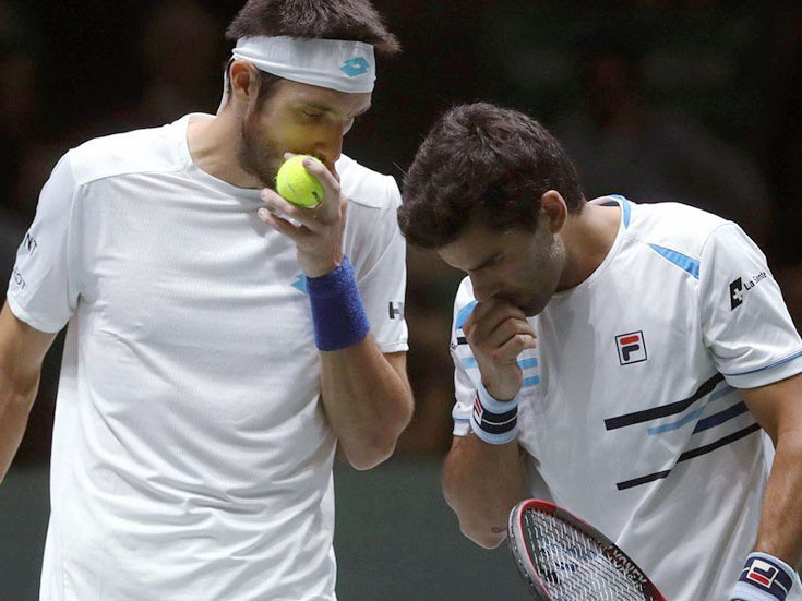 Resultado de imagen para Argentina cayó con España y quedó afuera de la Copa Davis