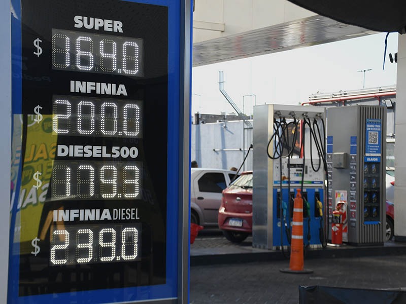 nafta aumento combustibles Rosario
