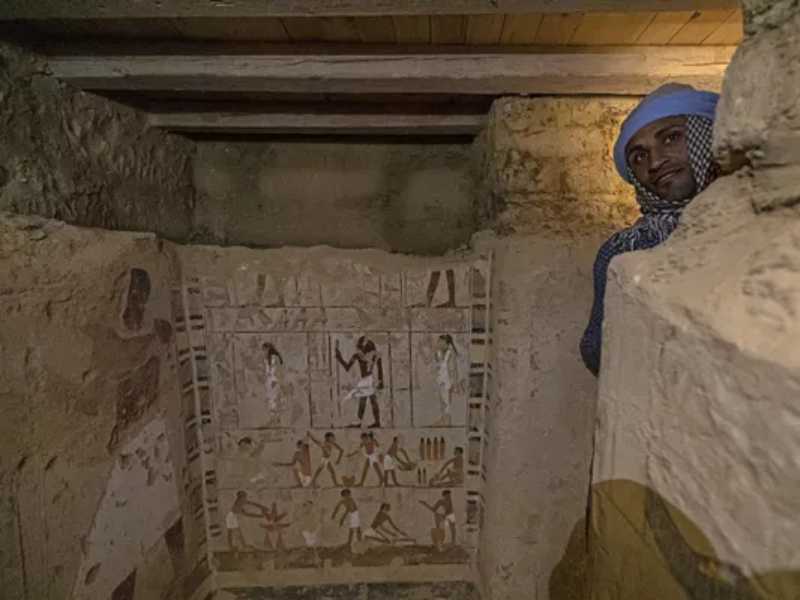 “Messi” descubrieron la tumba de un egipcio que vivió hace 4.300 años