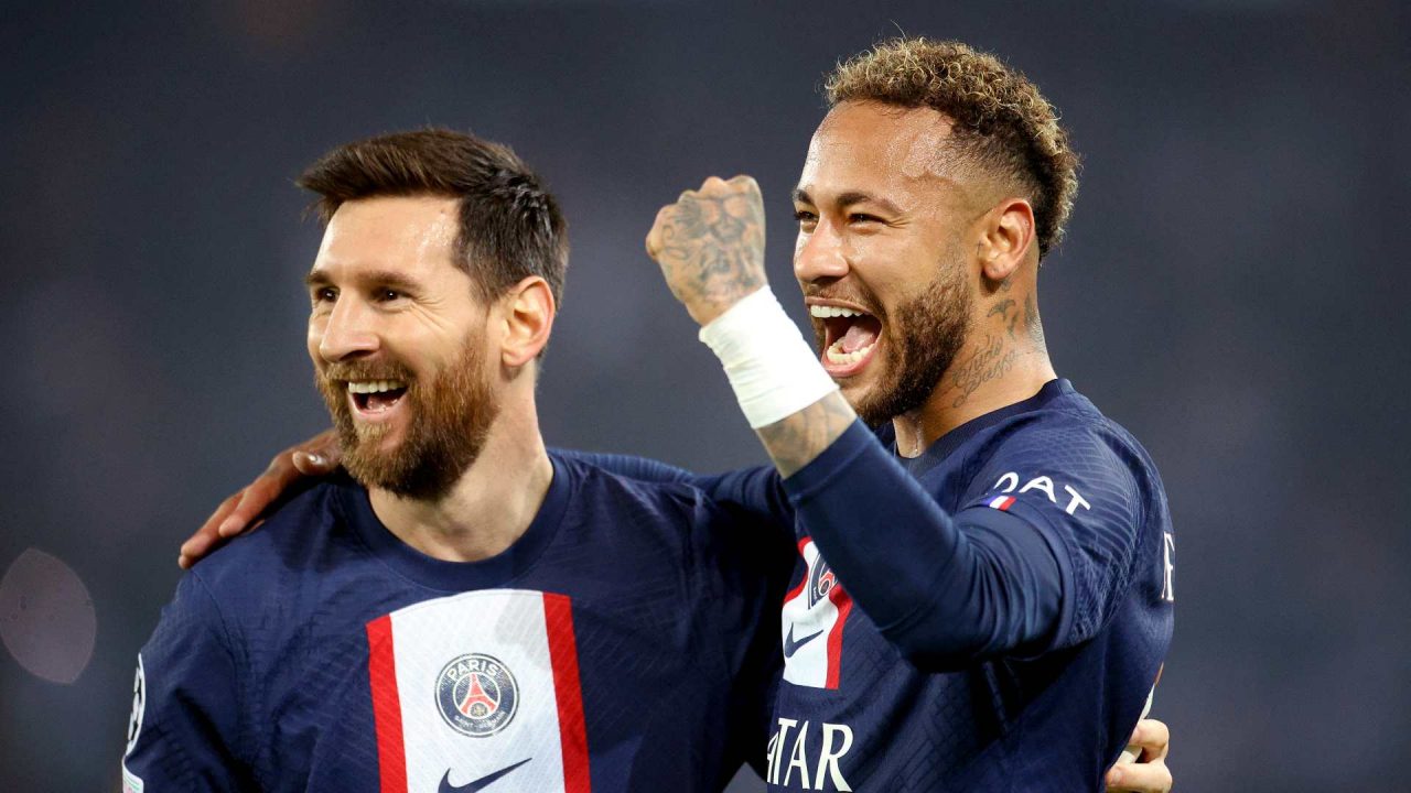 PSG messi neymar bayern munich champions