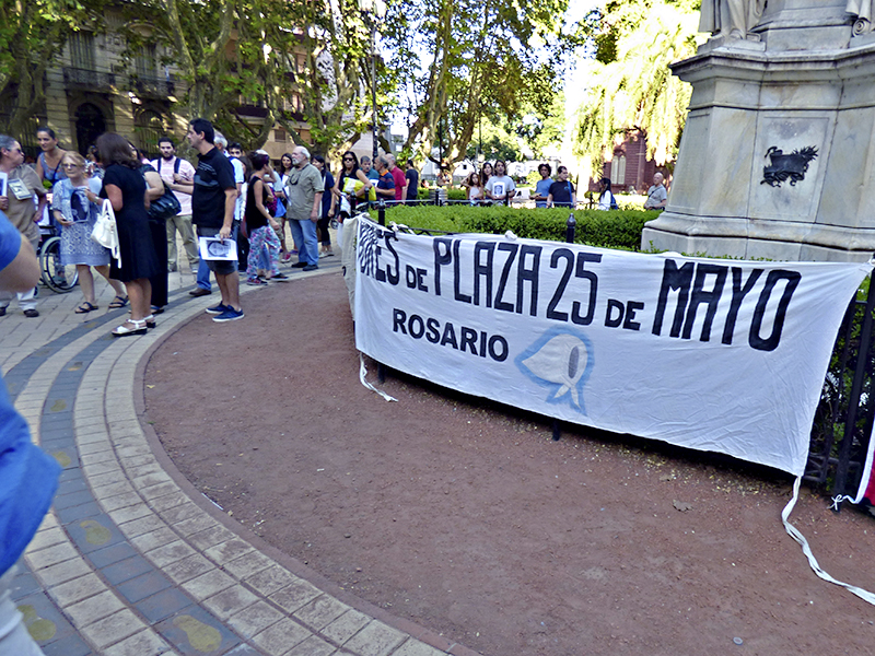 Plaza 25 de Mayo: Hijos Rosario denunció intimidación policial en la ...