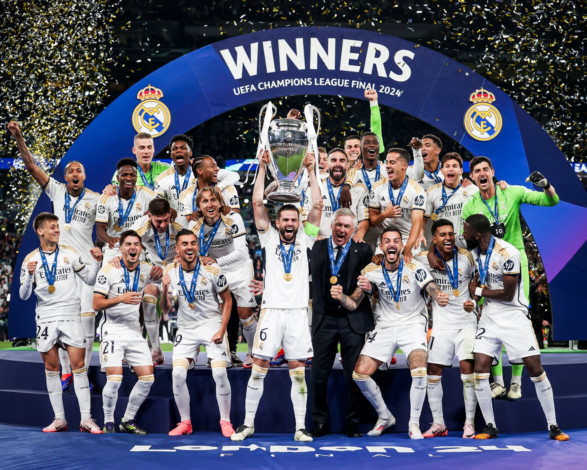 La historia se repite una vez más Real Madrid campeón de la Champions
